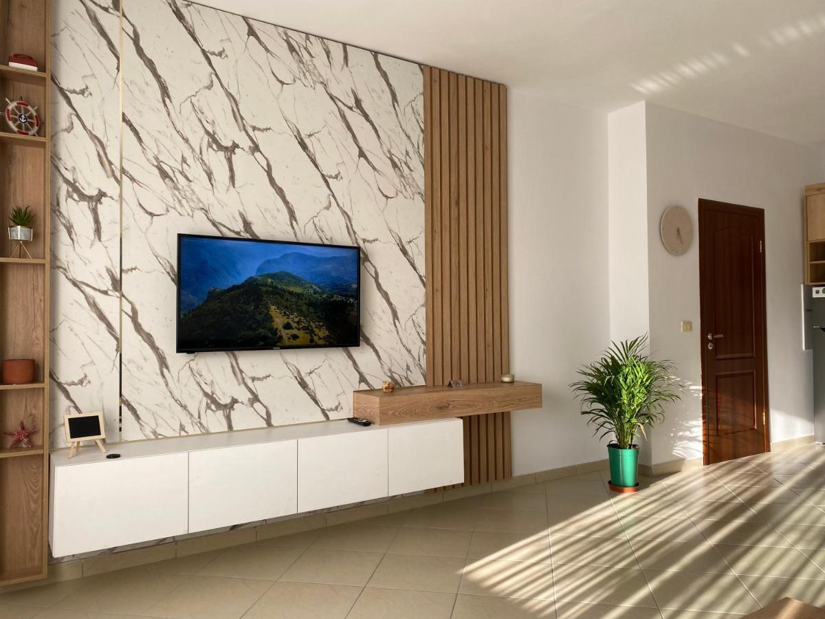 Blue Apartment Драч Екстериор снимка